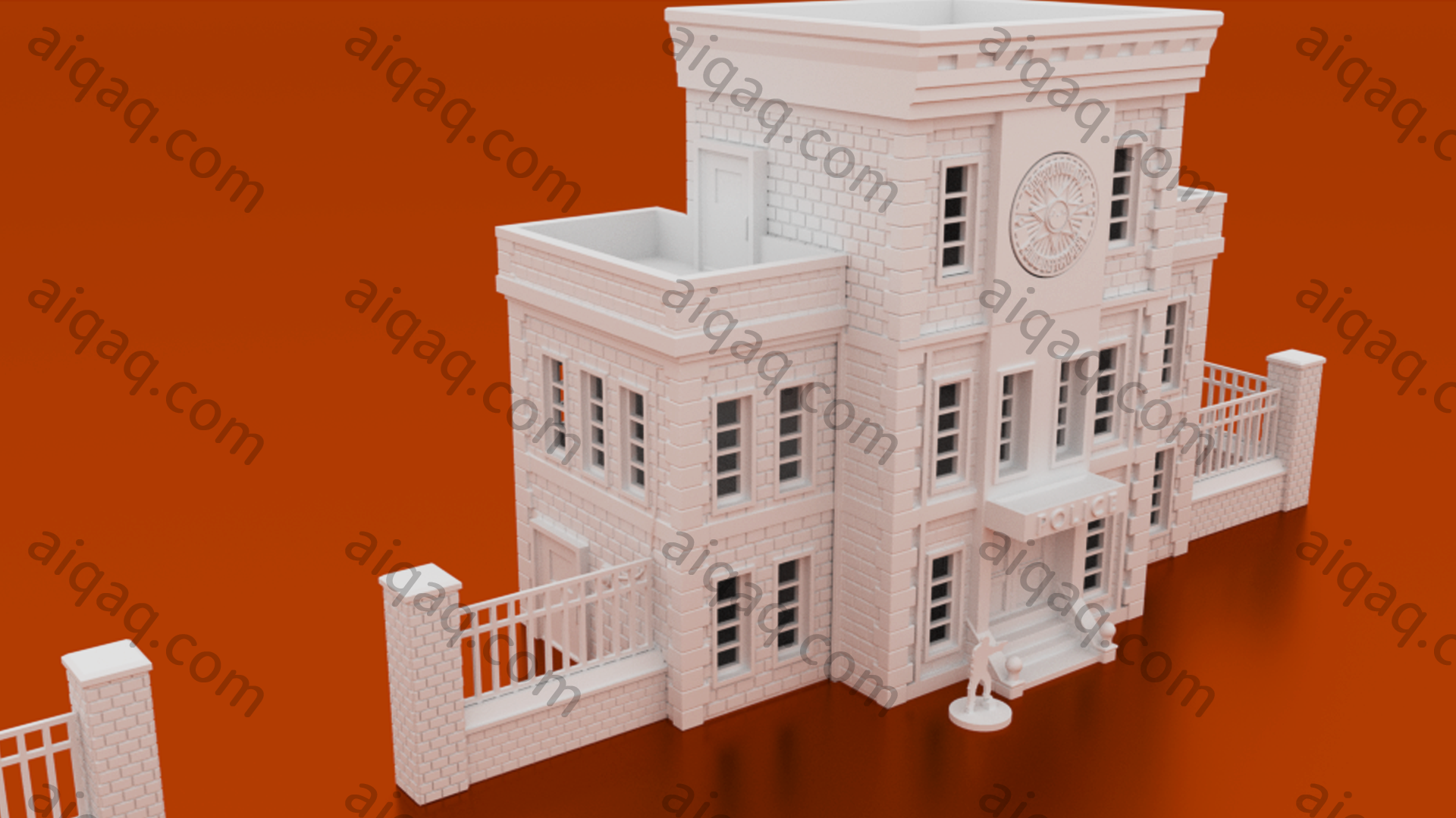 图片[3]-城市派出所-STL下载网_3D打印模型网_3D模型库_3D打印模型素材_3D打印机